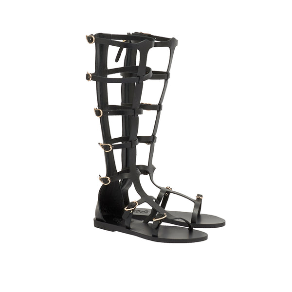 Ancient Greek Sandals Rhea Black