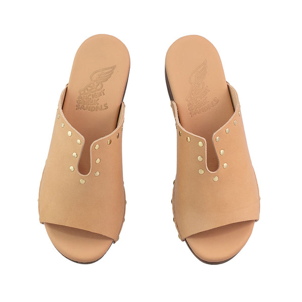 Ancient Greek Sandals Sagini Clog Natural