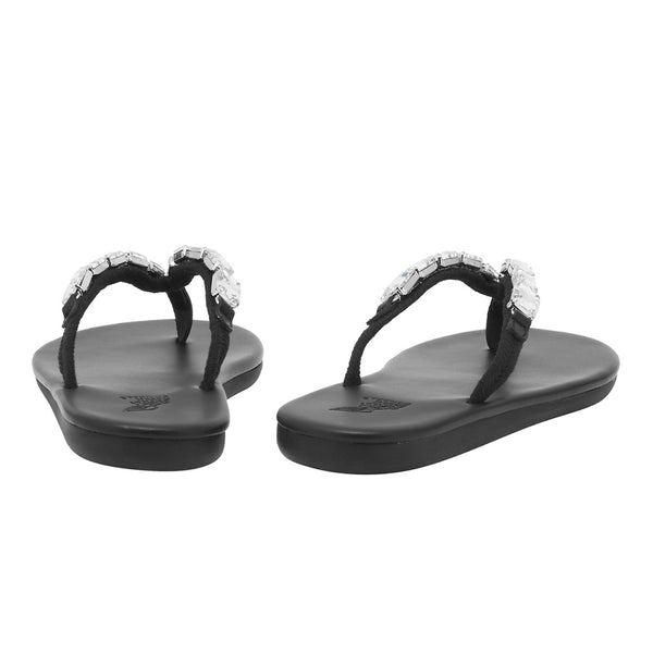 Ancient Greek Sandals Saionara Crystals Clear