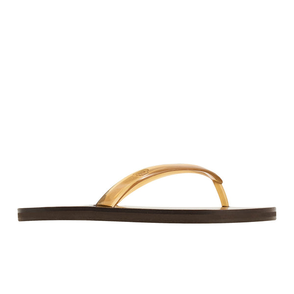 ancient greek sandals Saionara jelly Clear Caramel