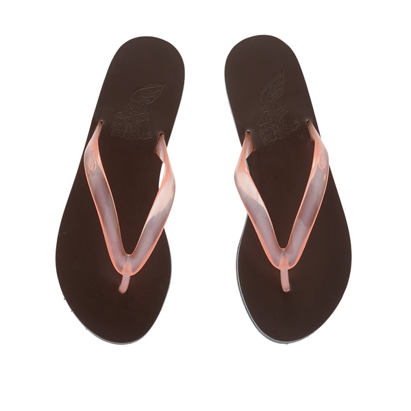 Ancient Greek Sandals Saionara Jelly Clear Pink