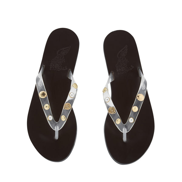 Ancient Greek Sandals Saionara Jelly Clear