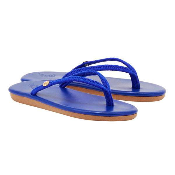 Ancient Greek Sandals Saionara Rope BLUE