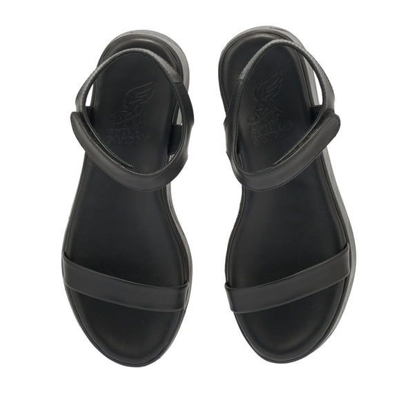 Ancient Greek Sandals Salamina ALL BLACK