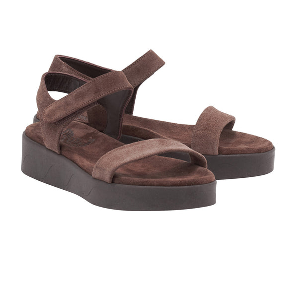 Ancient Greek Sandals Salamina DARK BROWN