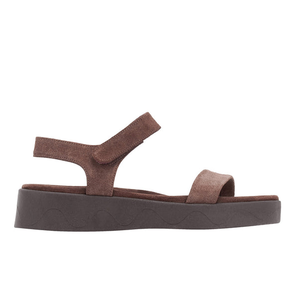 ancient greek sandals Salamina DARK BROWN
