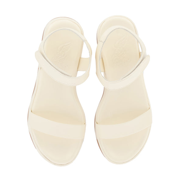 Ancient Greek Sandals Salamina Off White