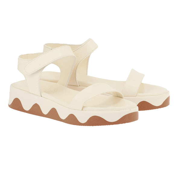 Ancient Greek Sandals Salamina Off White