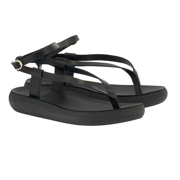 Ancient Greek Sandals Salomi Comfort Black