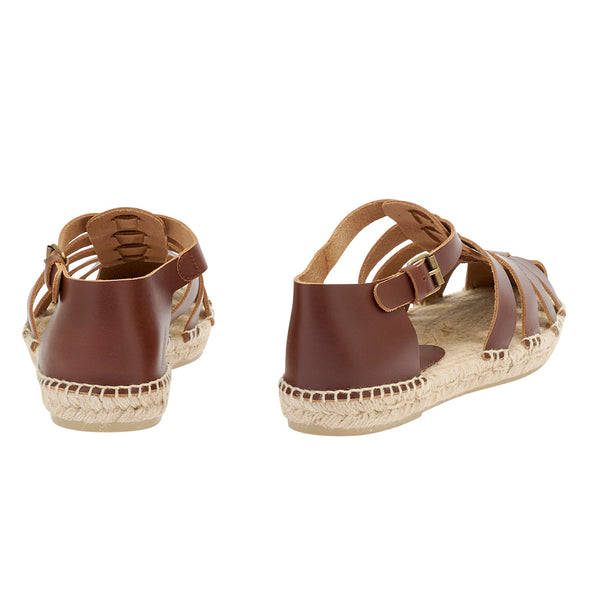 Ancient Greek Sandals Samos 210 Brown