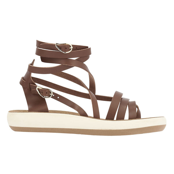 ancient greek sandals Satira comfort Chestnut