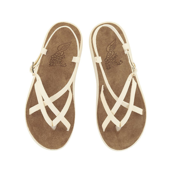 Ancient Greek Sandals Semele Comfort Off White
