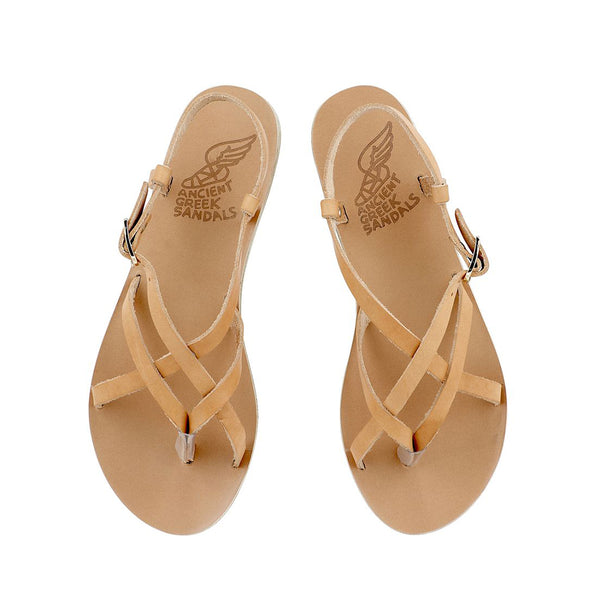 Ancient Greek Sandals Semele Natural