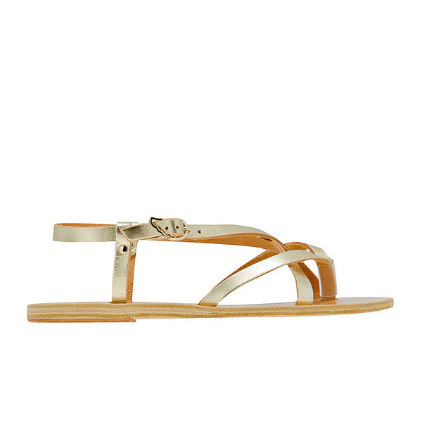 ancient greek sandals Semele Platinum