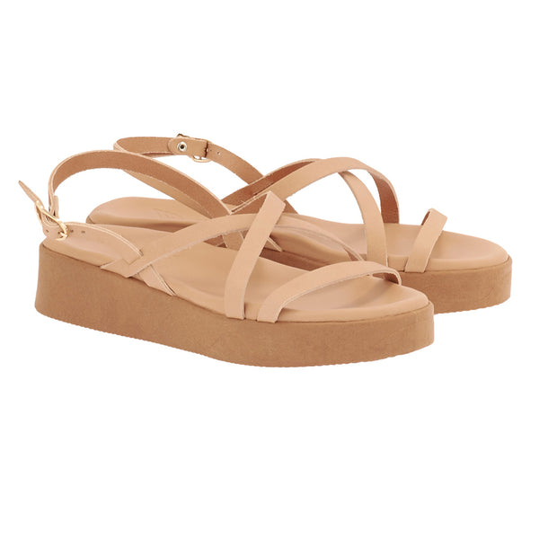 Ancient Greek Sandals Silia Natural