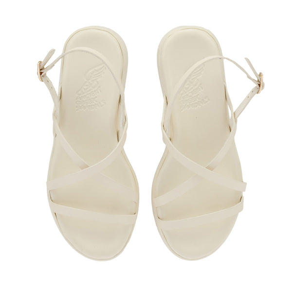Ancient Greek Sandals Silia Off White