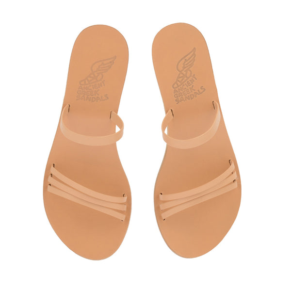 Ancient Greek Sandals Siopi Heel Natural