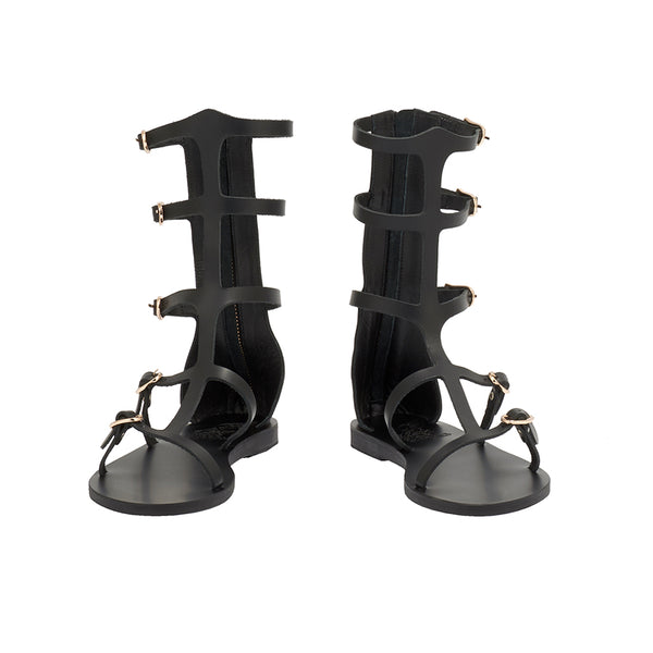 Ancient Greek Sandals Siren Black