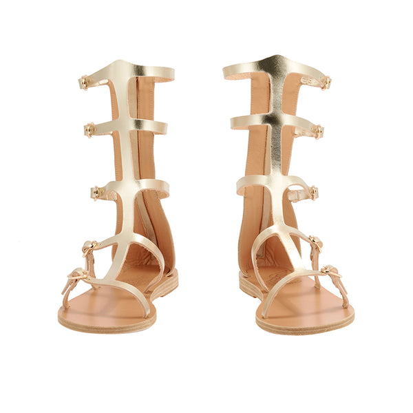 Ancient Greek Sandals Siren Platinum