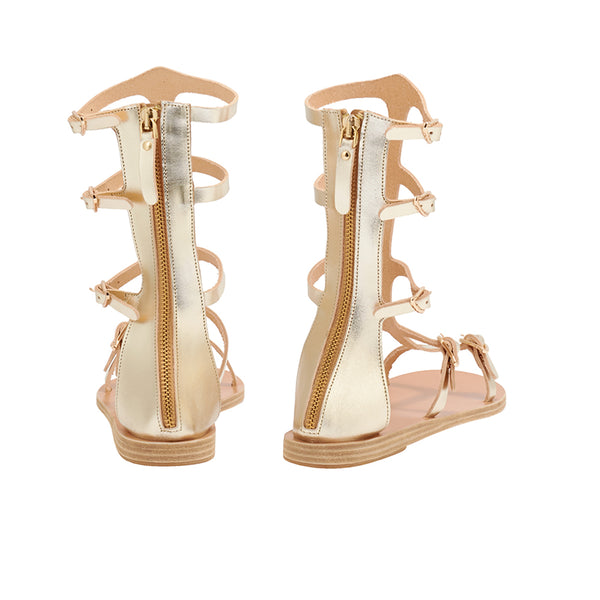 Ancient Greek Sandals Siren Platinum