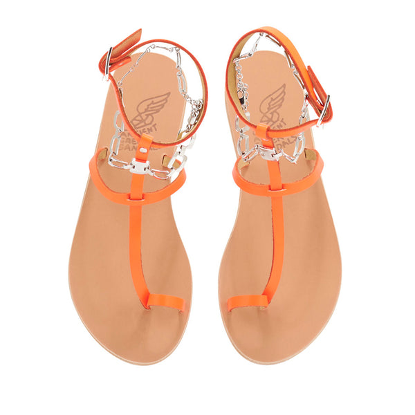 Ancient Greek Sandals Skythia FLUO ORANGE