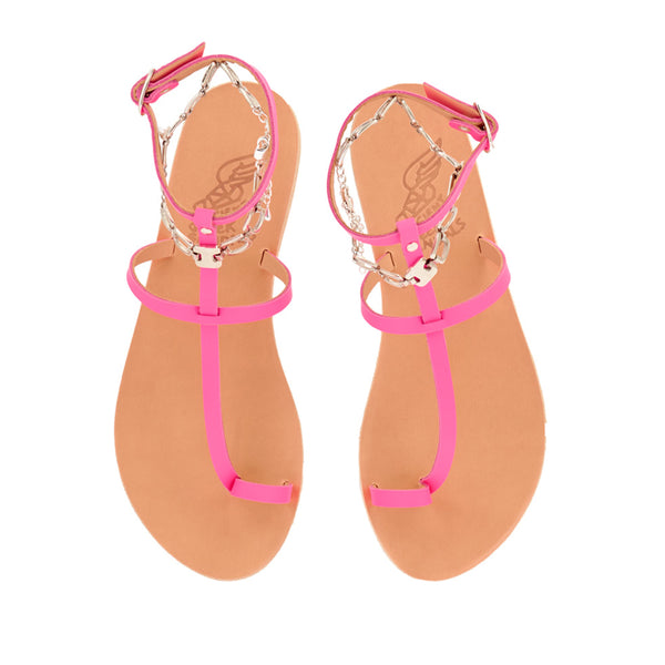 Ancient Greek Sandals Skythia Fluo Pink