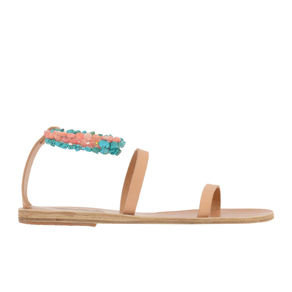 ancient greek sandals Smirni Natural