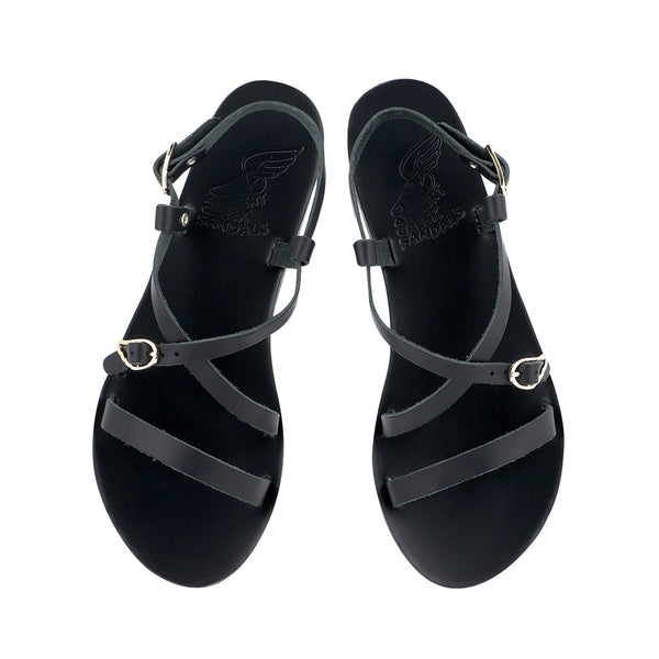 Ancient Greek Sandals Sofia Black