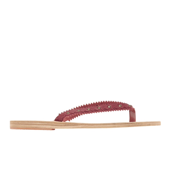 ancient greek sandals Spathi Cherry