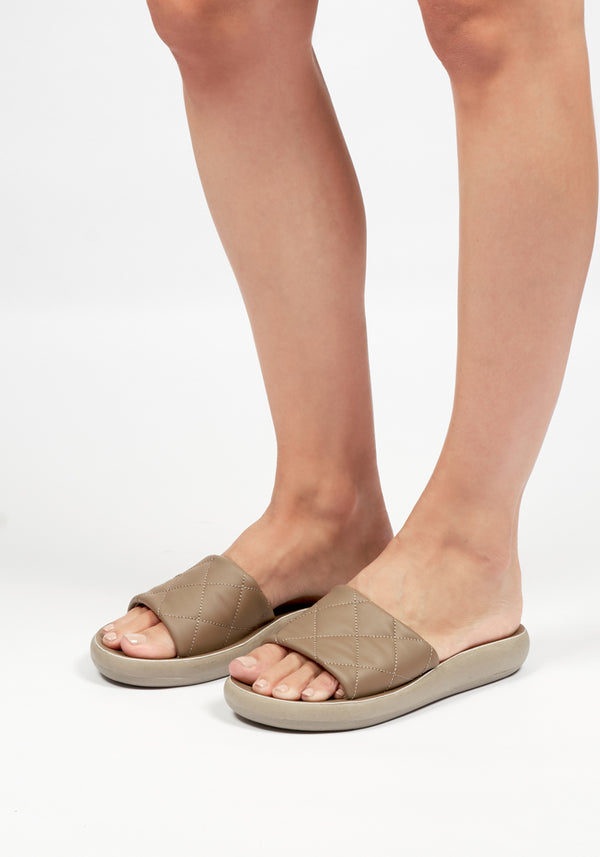 Ancient Greek Sandals Synefoula Taupe