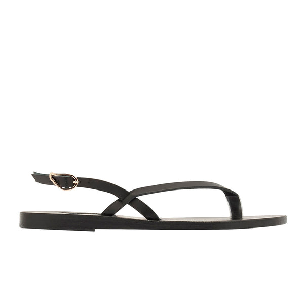 ancient greek sandals Synthesis Black