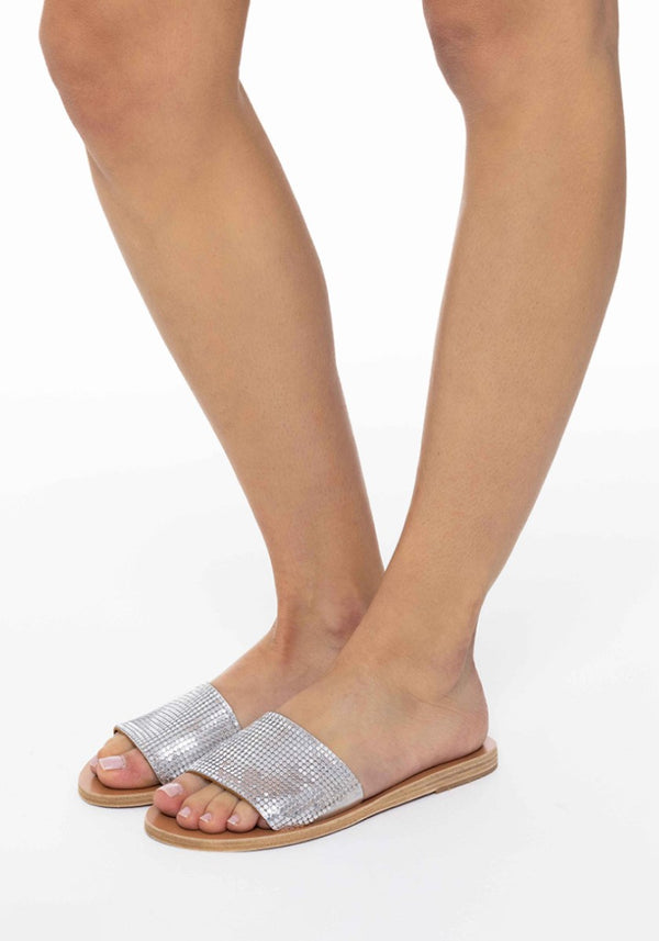 Ancient Greek Sandals Taygete Black