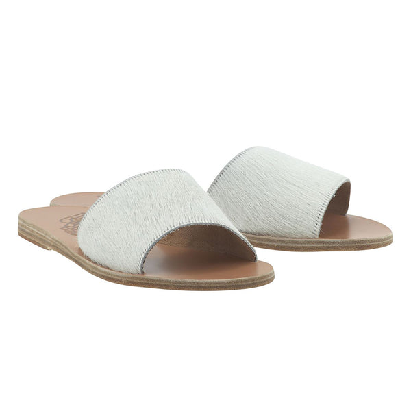 Ancient Greek Sandals Taygete White
