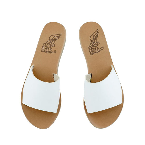 Ancient Greek Sandals Taygete White