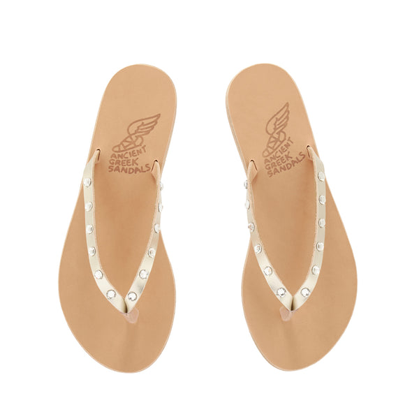 Ancient Greek Sandals Taylor Platinum