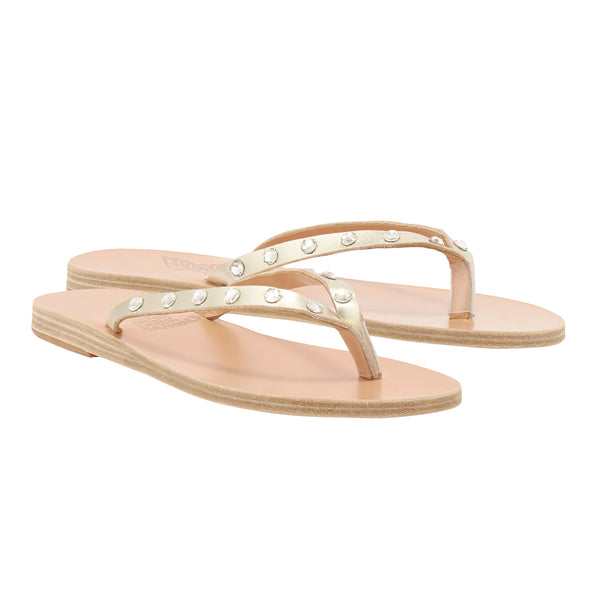 Ancient Greek Sandals Taylor Platinum
