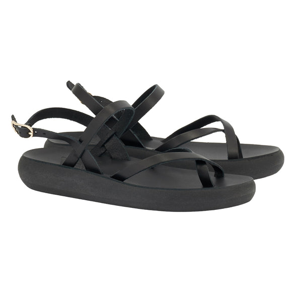 Ancient Greek Sandals Tereza Comfort Black