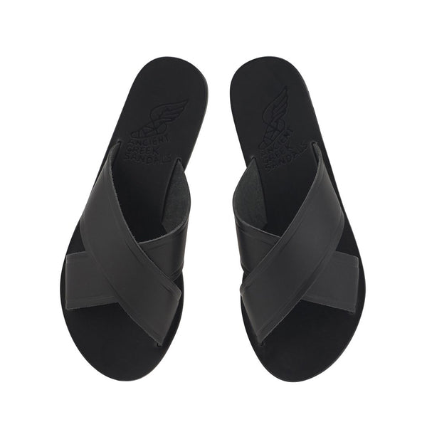 Ancient Greek Sandals Thais Black