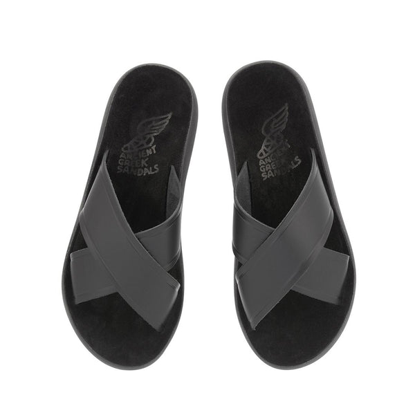 Ancient Greek Sandals Thais Comfort Black