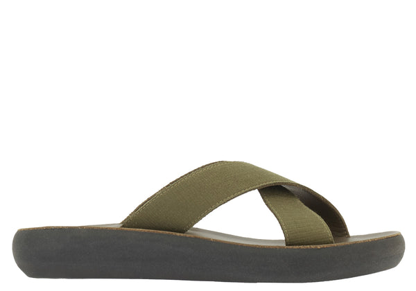 ancient greek sandals Thais comfort Khaki