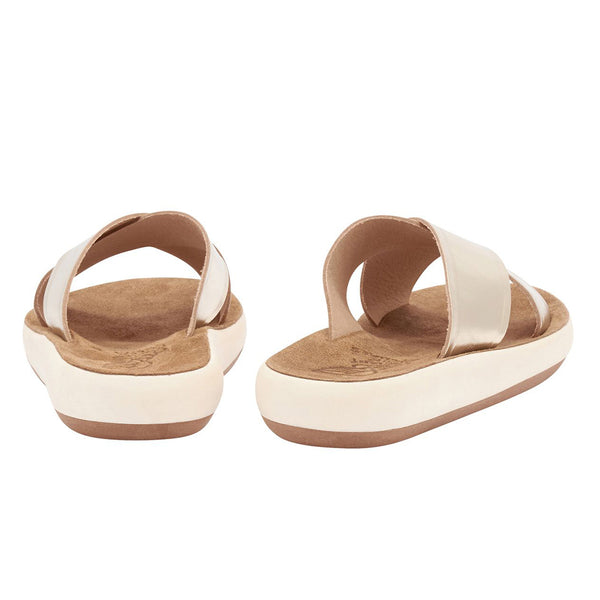 Ancient Greek Sandals Thais Comfort Platinum