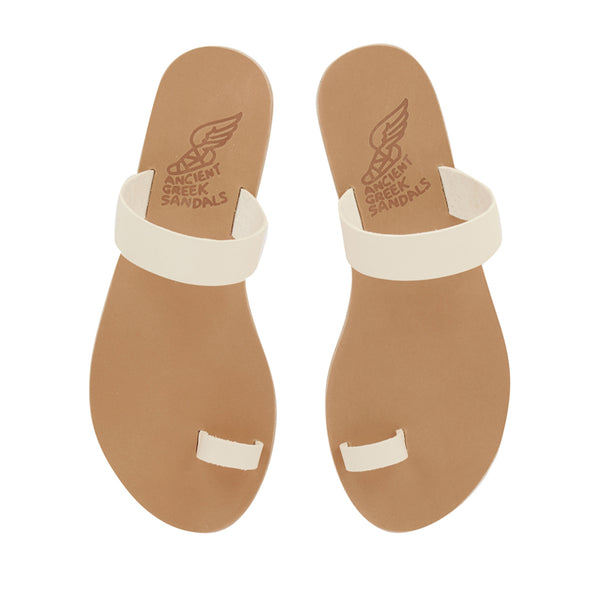 Ancient Greek Sandals Thalia Off White
