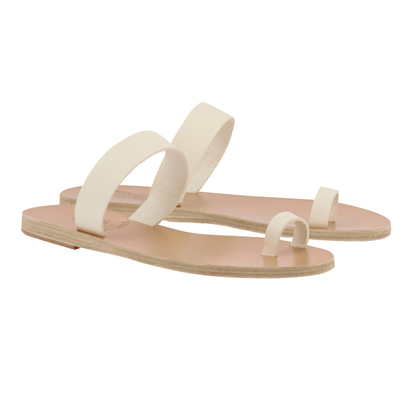 Ancient Greek Sandals Thalia Off White