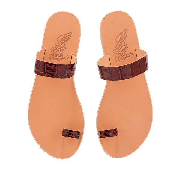 Ancient Greek Sandals Thalia Ruggine