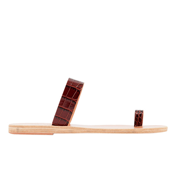 ancient greek sandals Thalia Ruggine