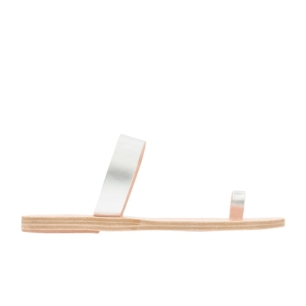 ancient greek sandals Thalia Silver