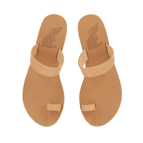 Ancient Greek Sandals Thalia Wedge Natural