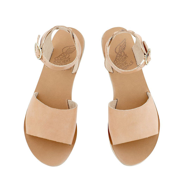 Ancient Greek Sandals Thalpori Natural
