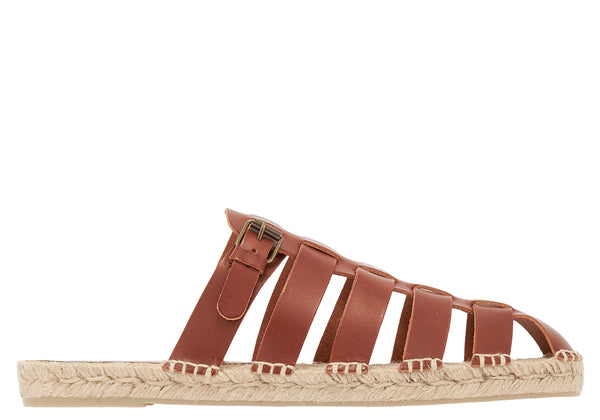 ancient greek sandals Thasos 210 Brown