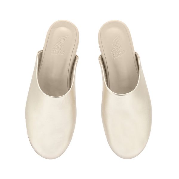 Ancient Greek Sandals The Slipper Platinum